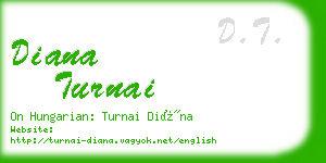 diana turnai business card